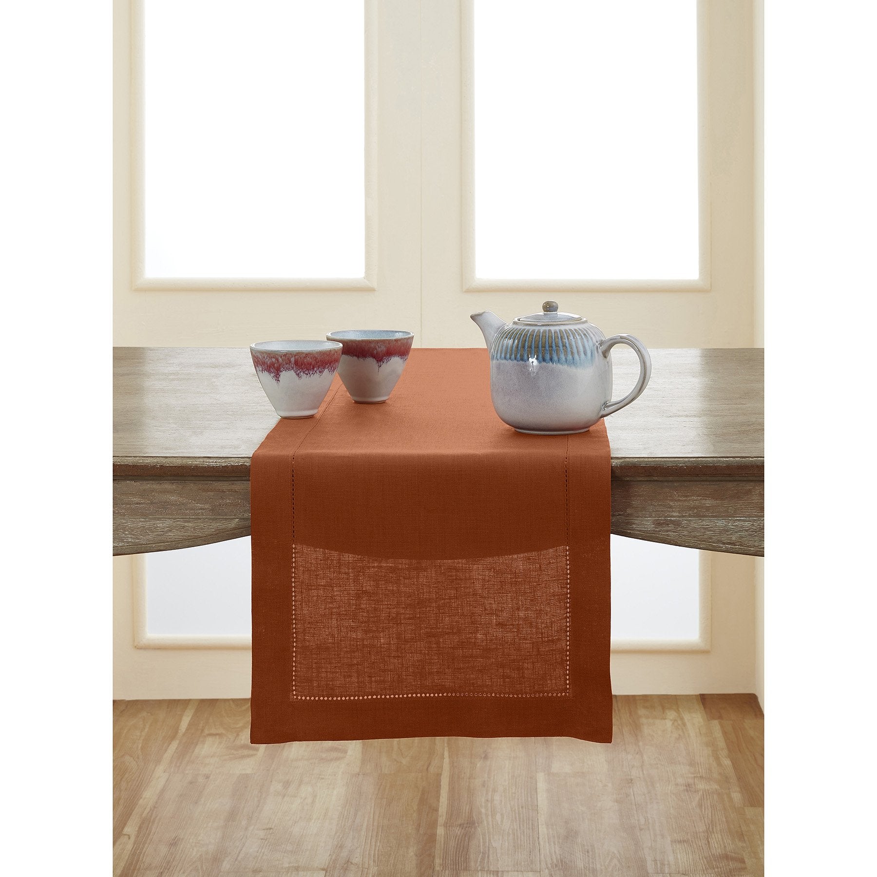 Classic Hemstitch Table Runner