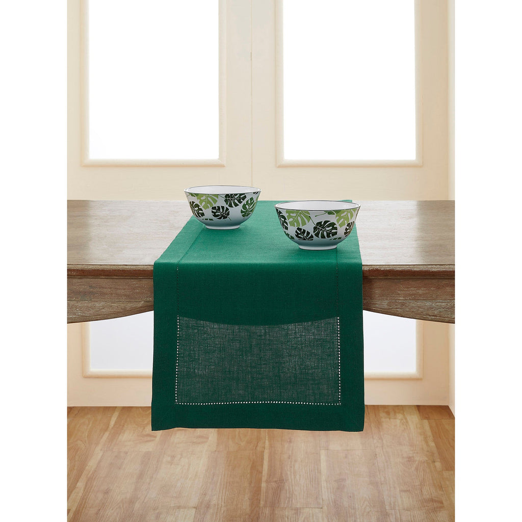 Classic Hemstitch Table Runner