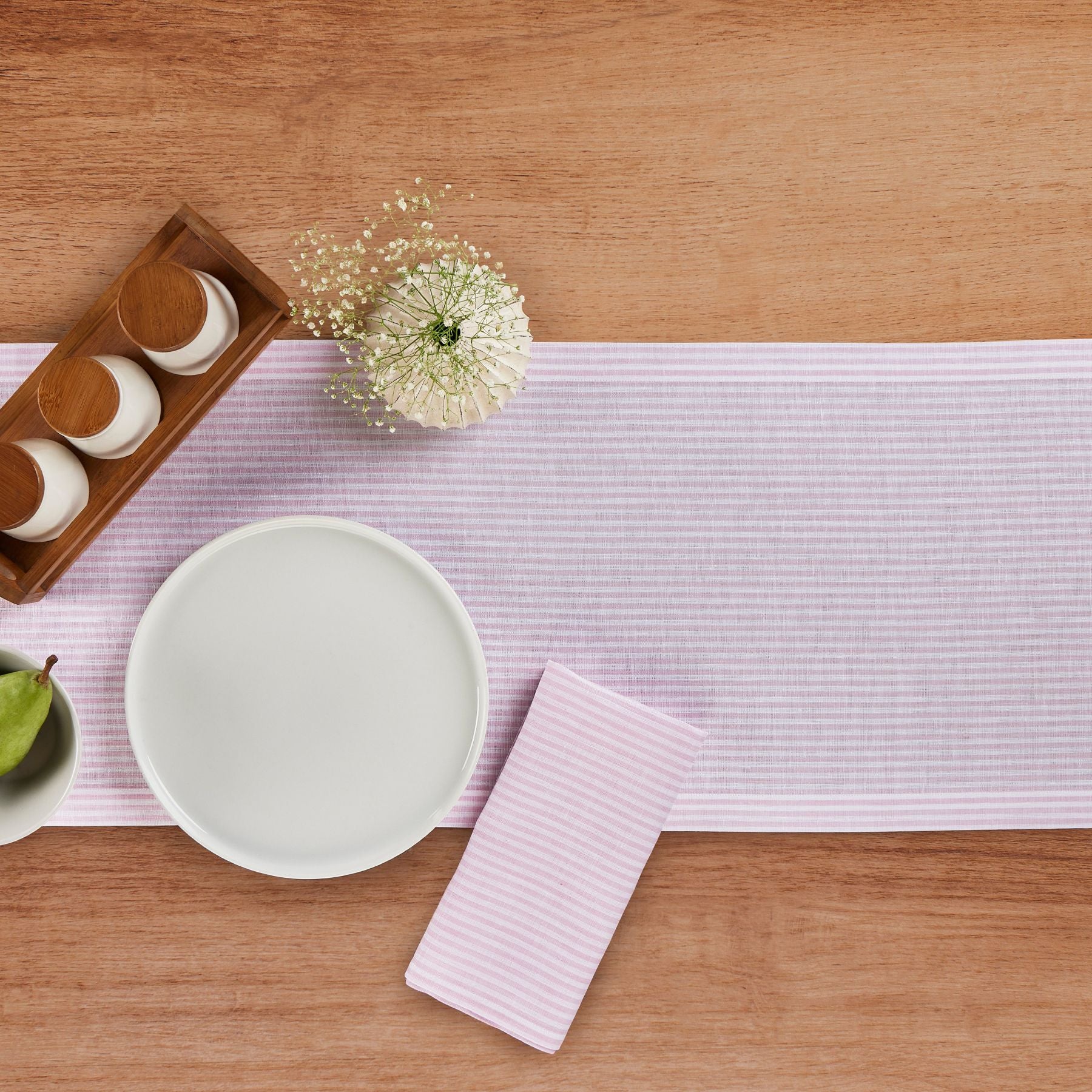 Narrow Stripe Napkins, Set of 4