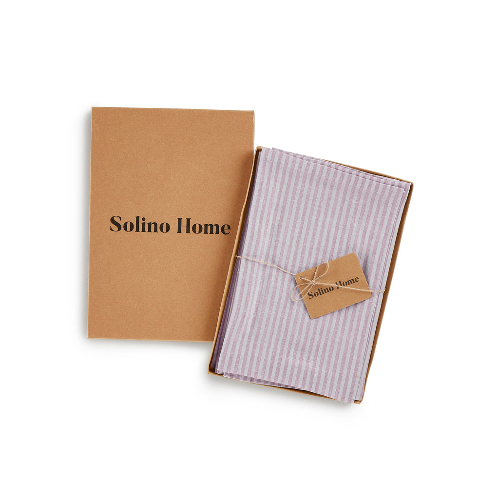 Narrow Stripe Napkins, Set of 4