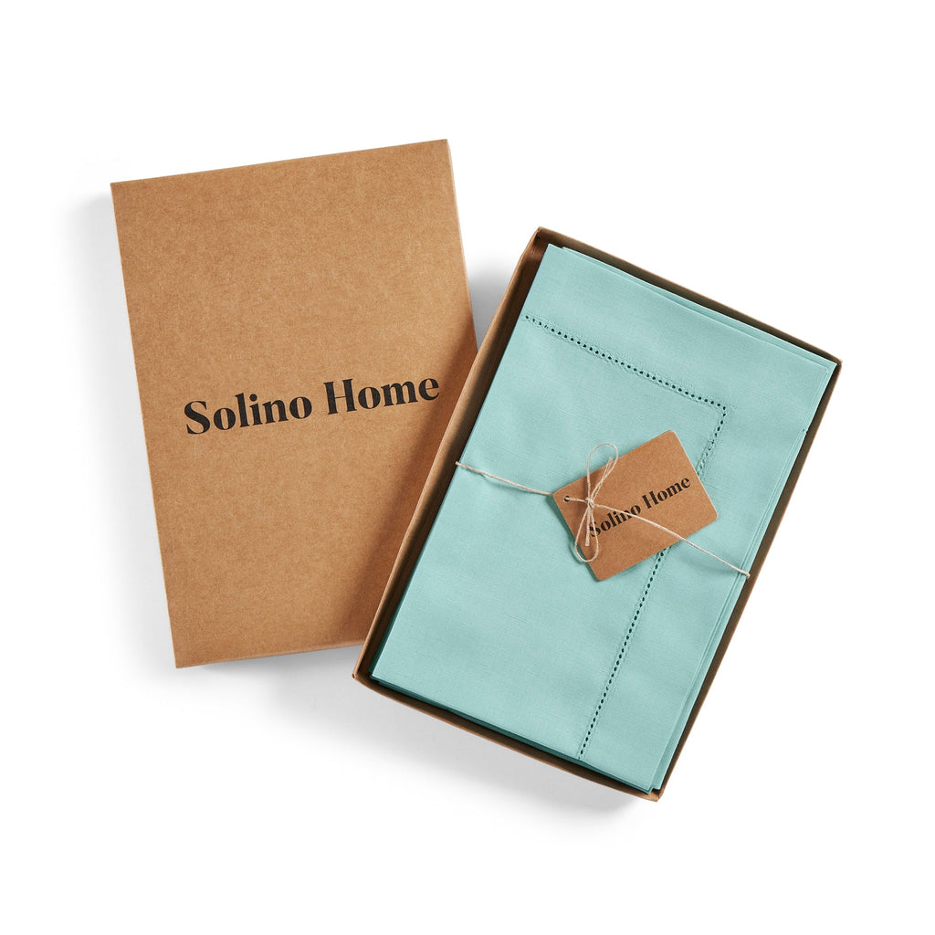 Cotton Linen Hemstitch Napkins