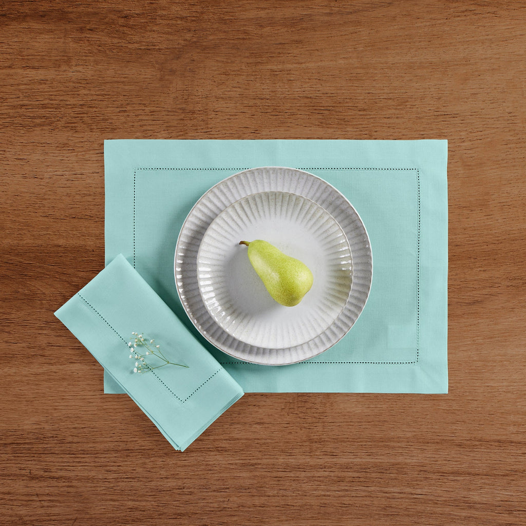 Cotton Linen Hemstitch Napkins