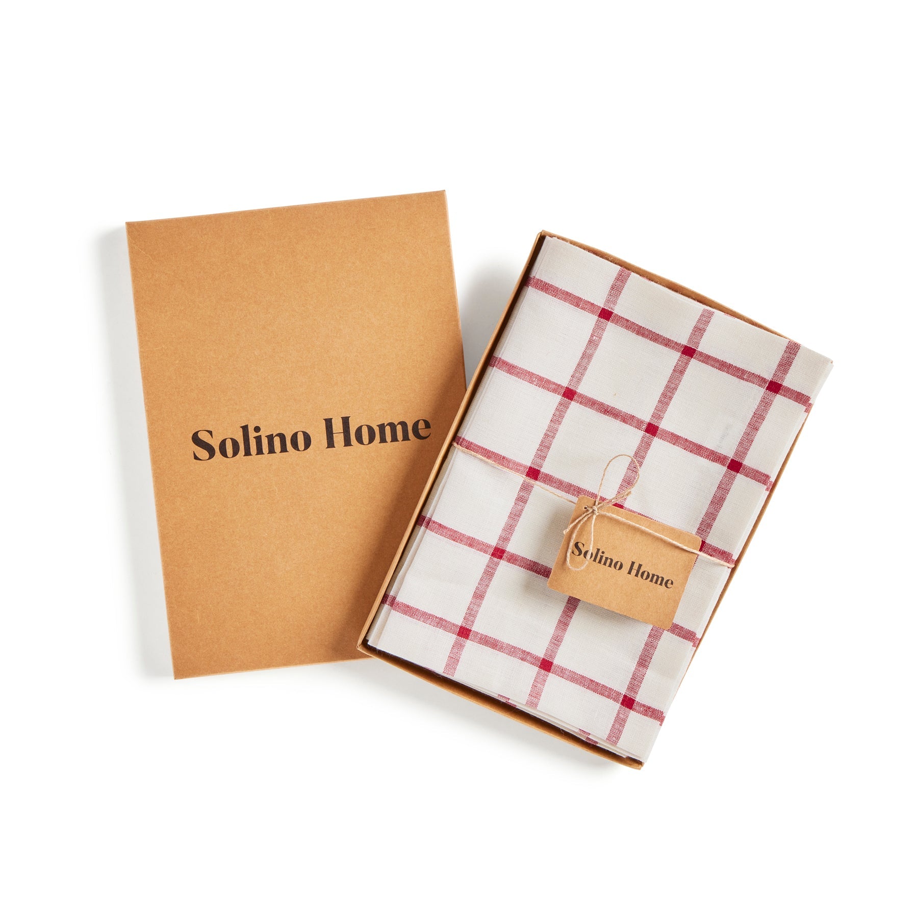 Windowpane Napkins, Set of 4