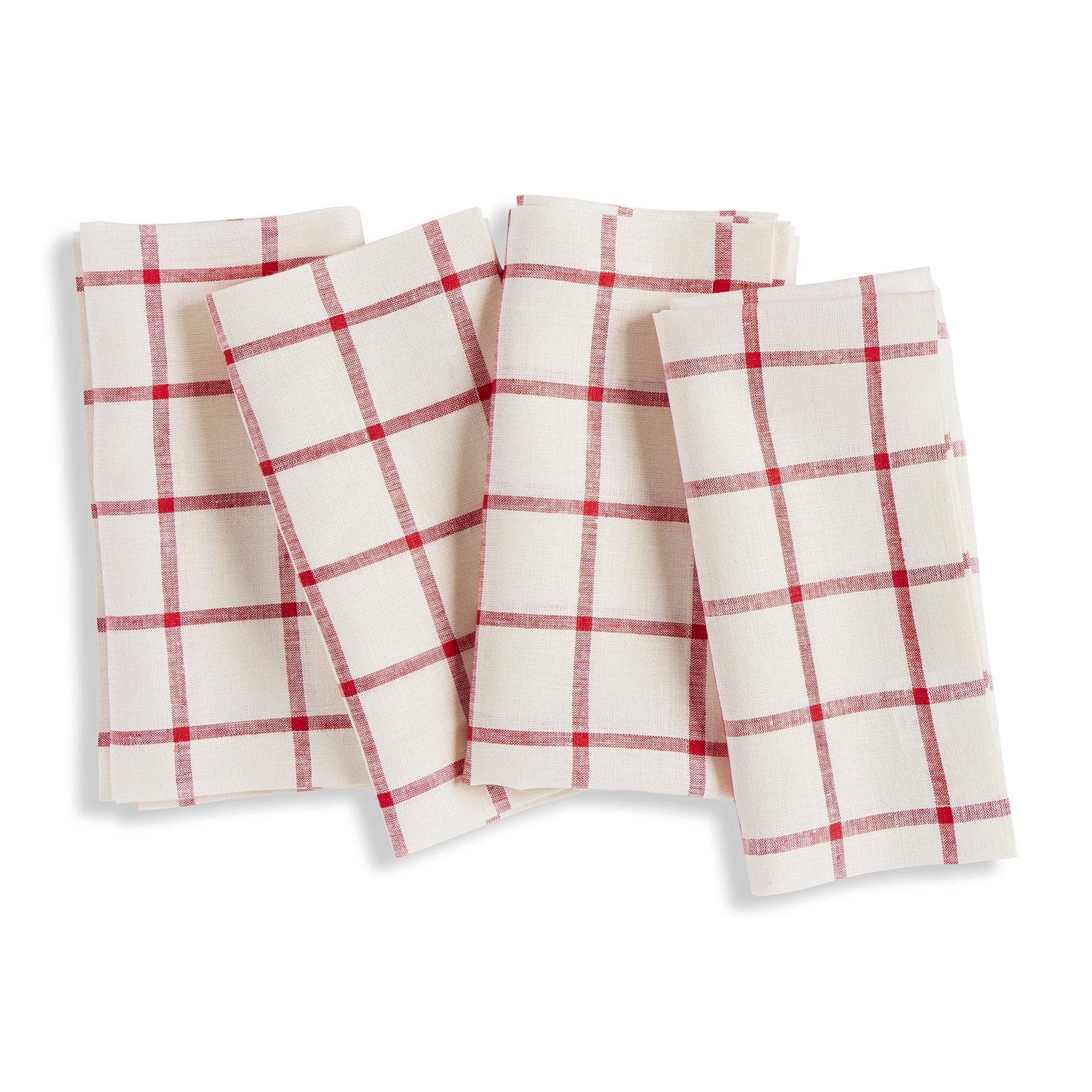 Windowpane Napkins, Set of 4