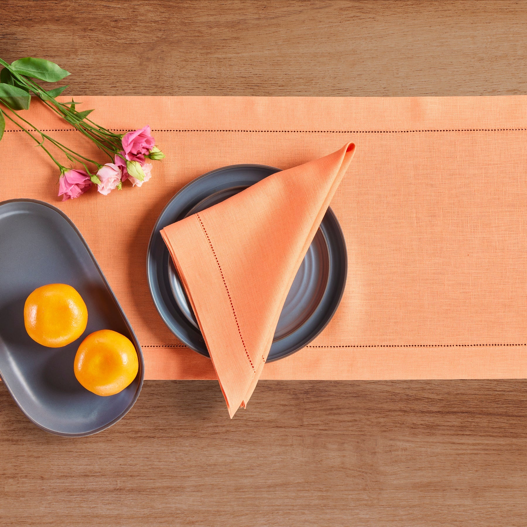 Classic Hemstitch Table Runner