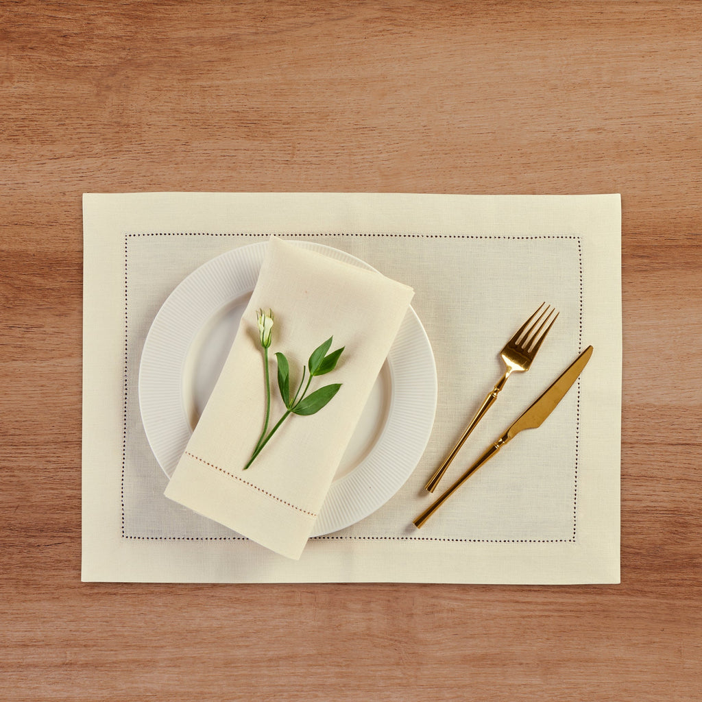 Medium Weight Hemstitch Napkins