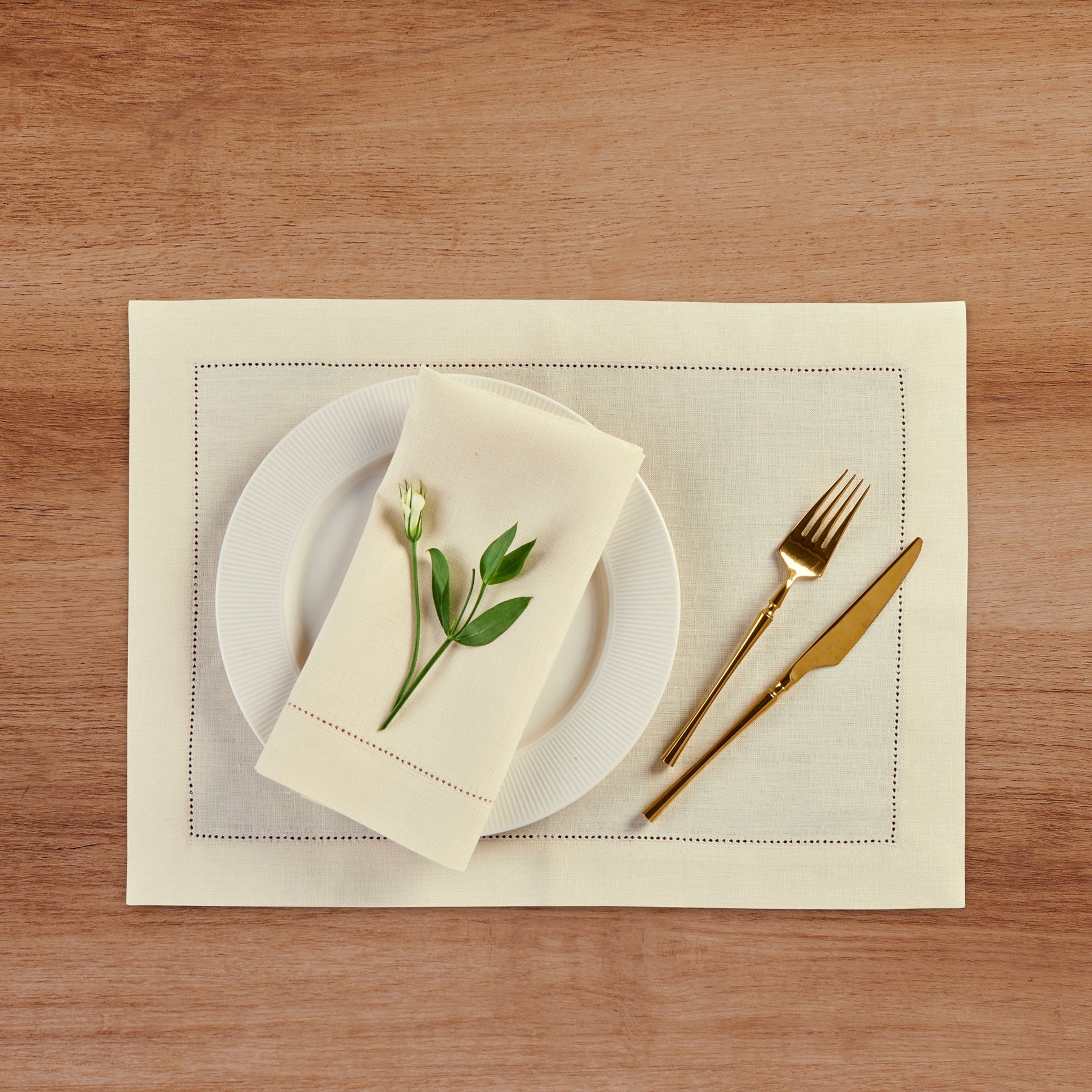 Medium Weight Hemstitch Napkins