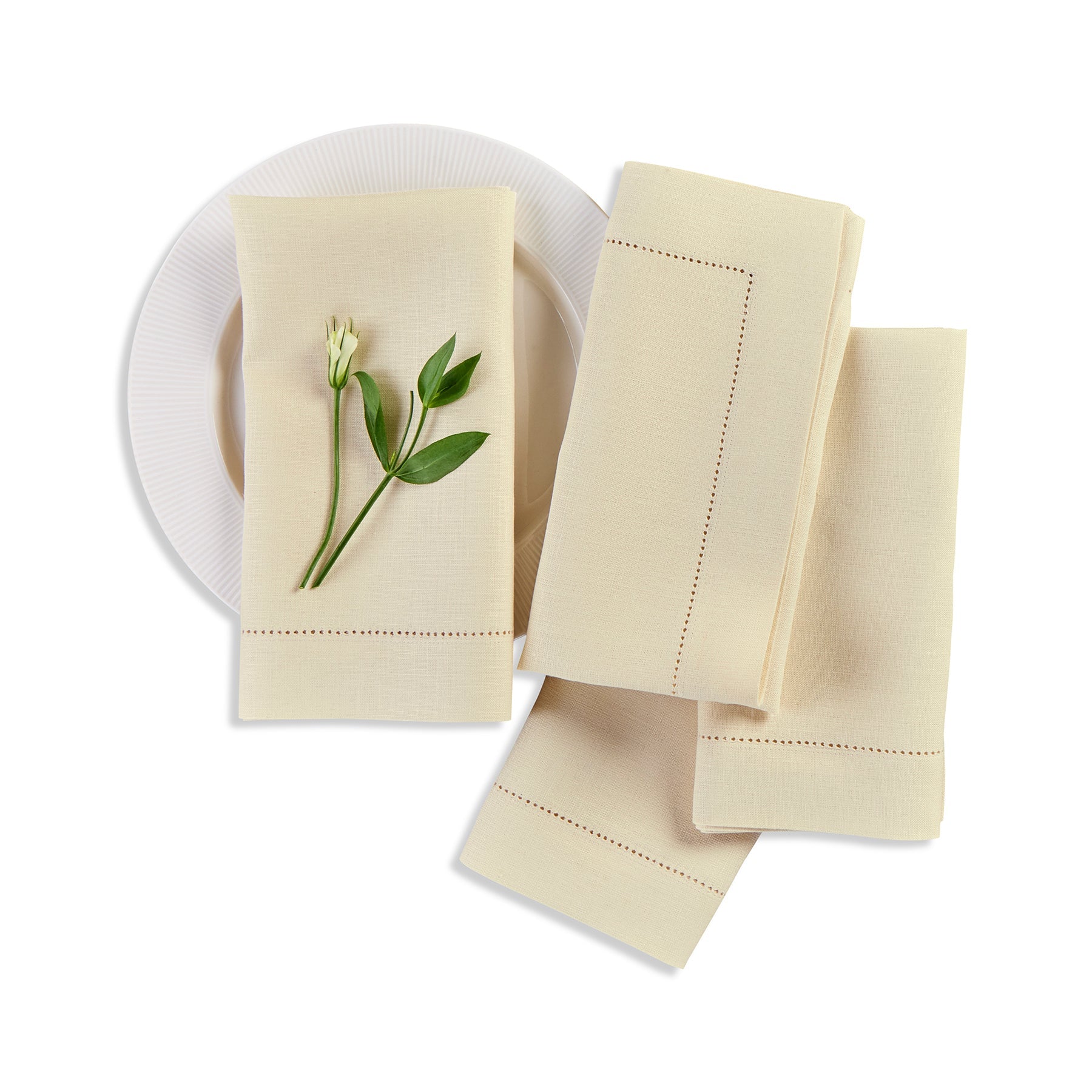 Medium Weight Hemstitch Napkins