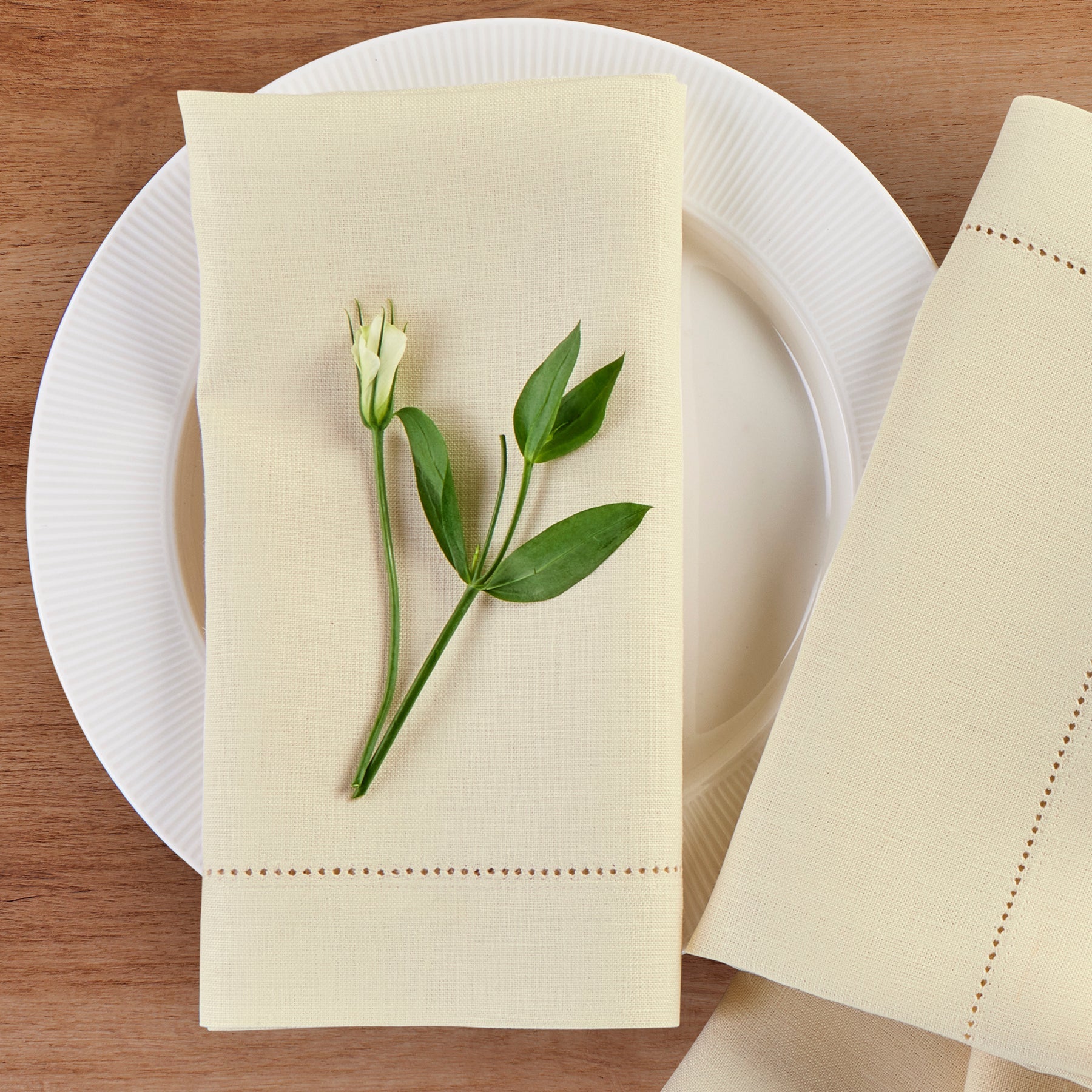 Medium Weight Hemstitch Napkins