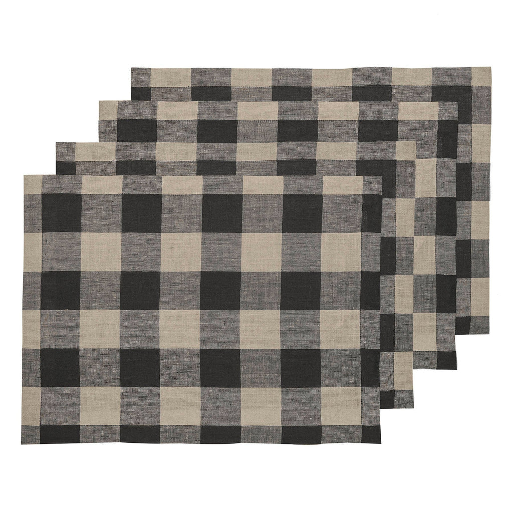 Buffalo Check Placemats, Set of 4