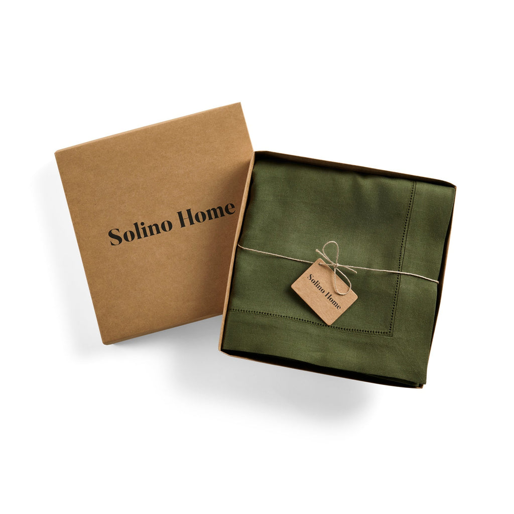 Classic Hemstitch Tablecloth