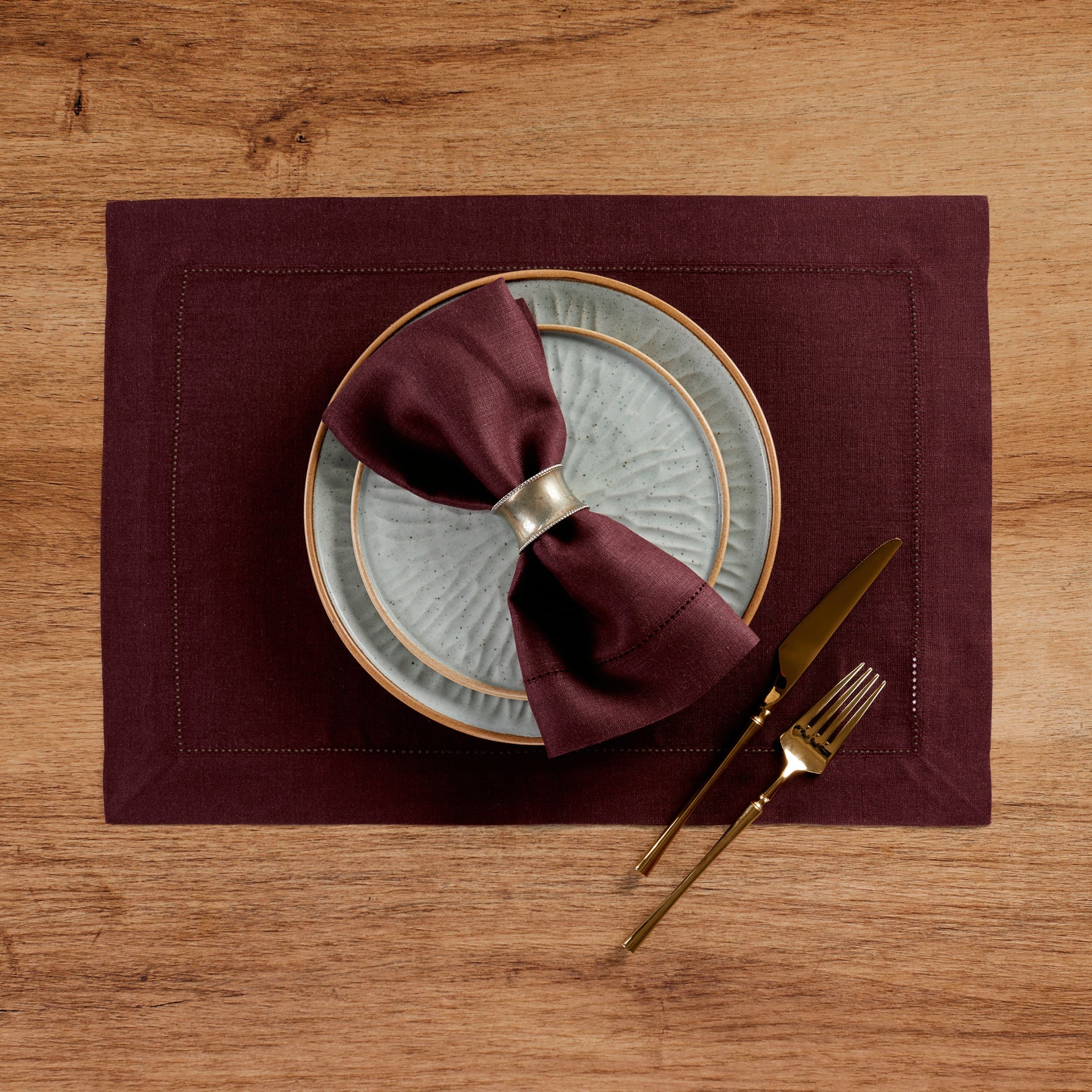 Classic Hemstitch Placemats