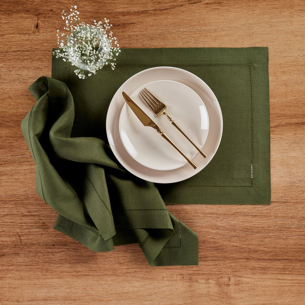 Classic Hemstitch Napkins