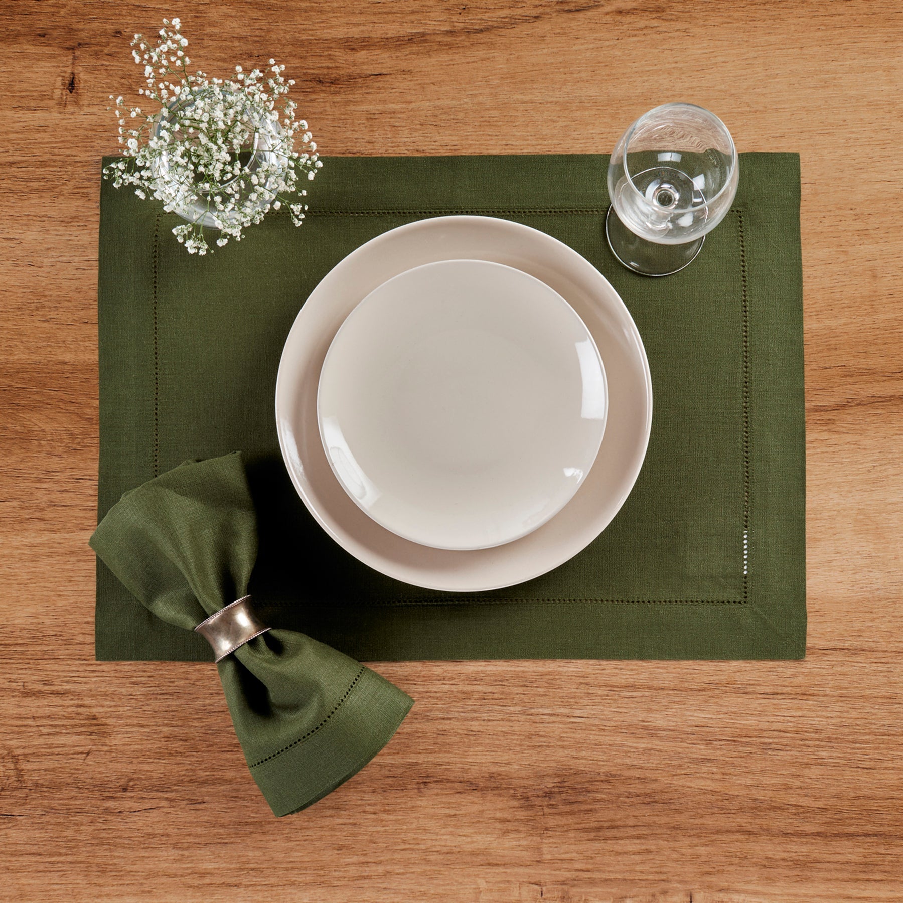 Classic Hemstitch Placemats