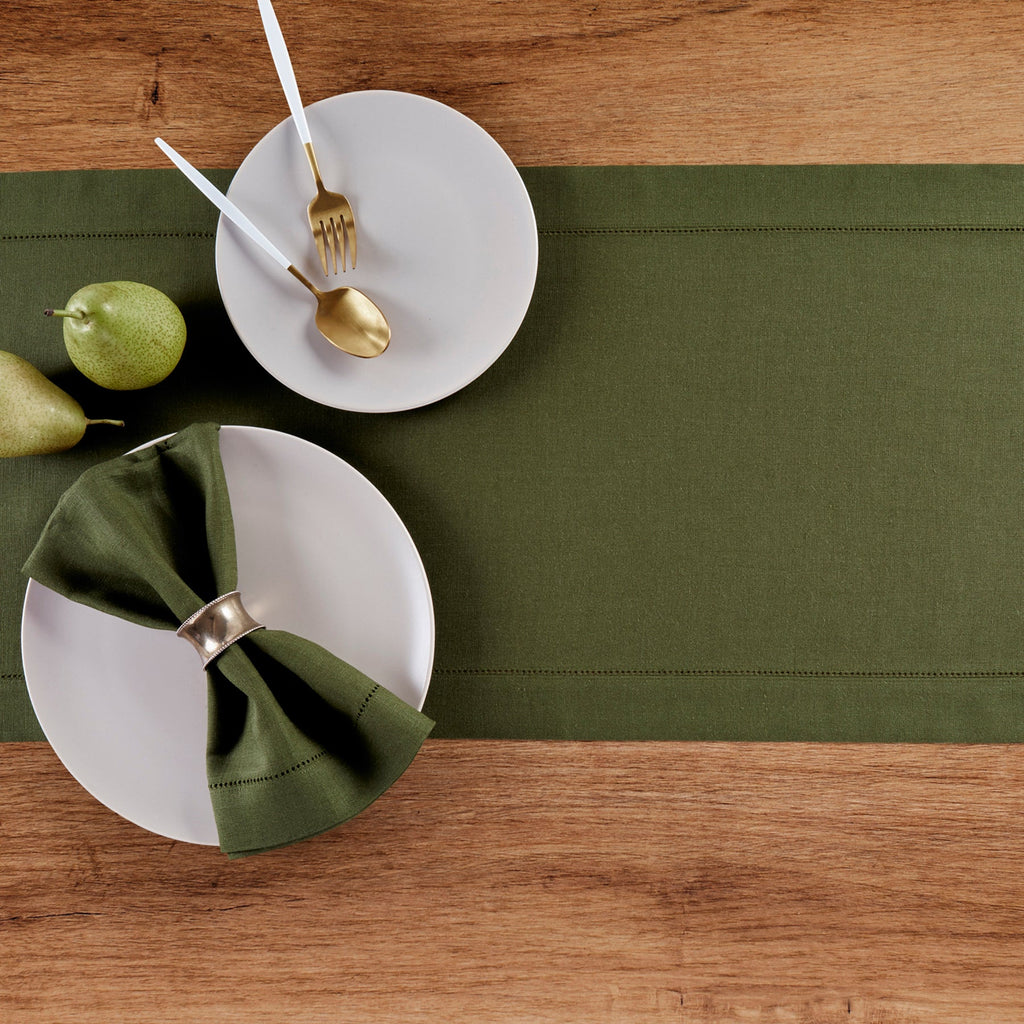 Classic Hemstitch Table Runner