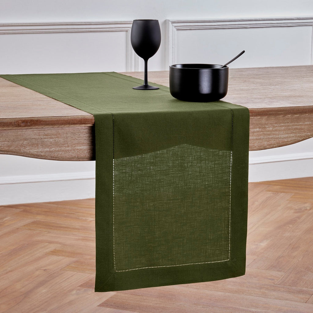 Classic Hemstitch Table Runner