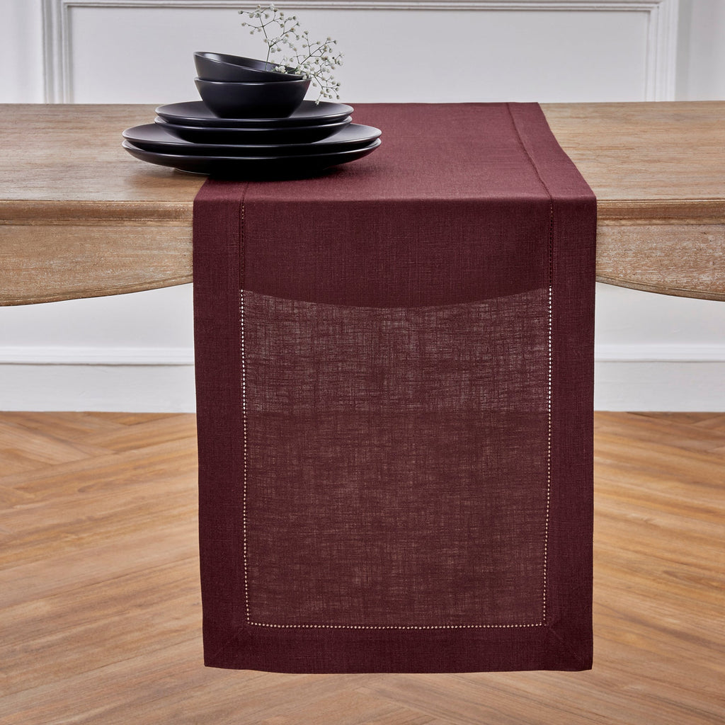 Classic Hemstitch Table Runner