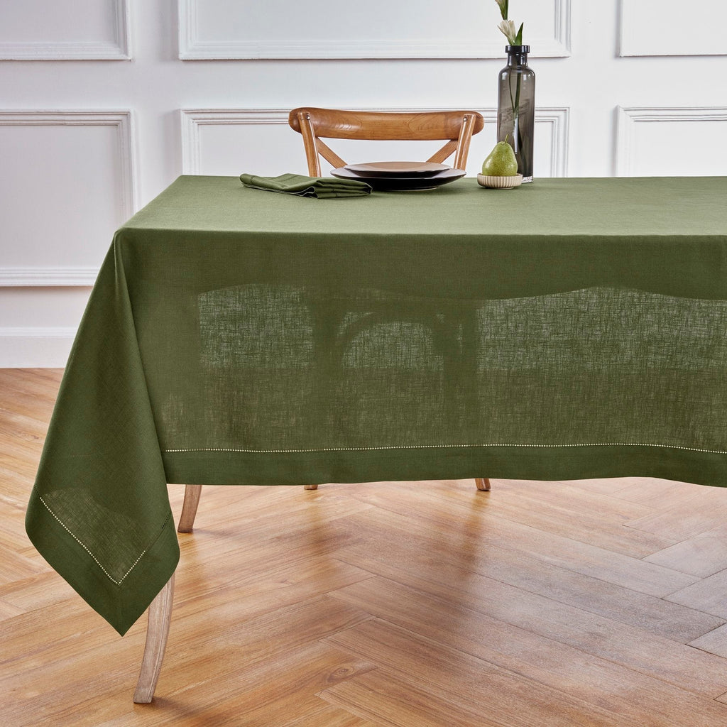 Classic Hemstitch Tablecloth