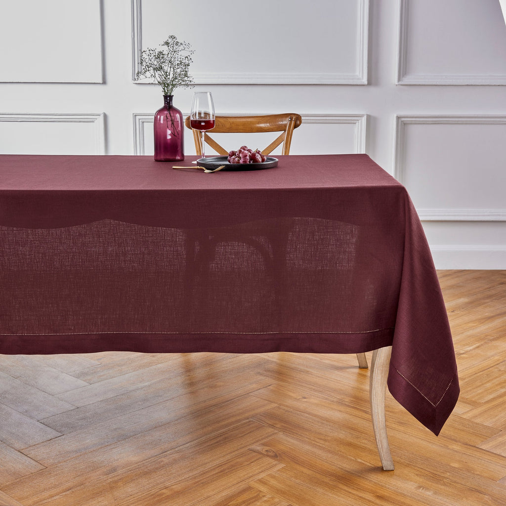 Classic Hemstitch Tablecloth
