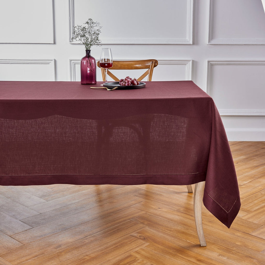 Classic Hemstitch Tablecloth