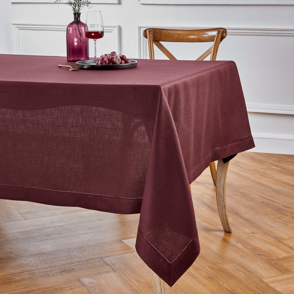 Classic Hemstitch Tablecloth