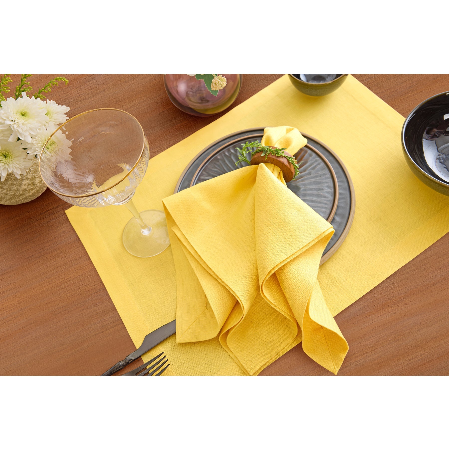 Diana Medium Weight Napkins, Set of 4