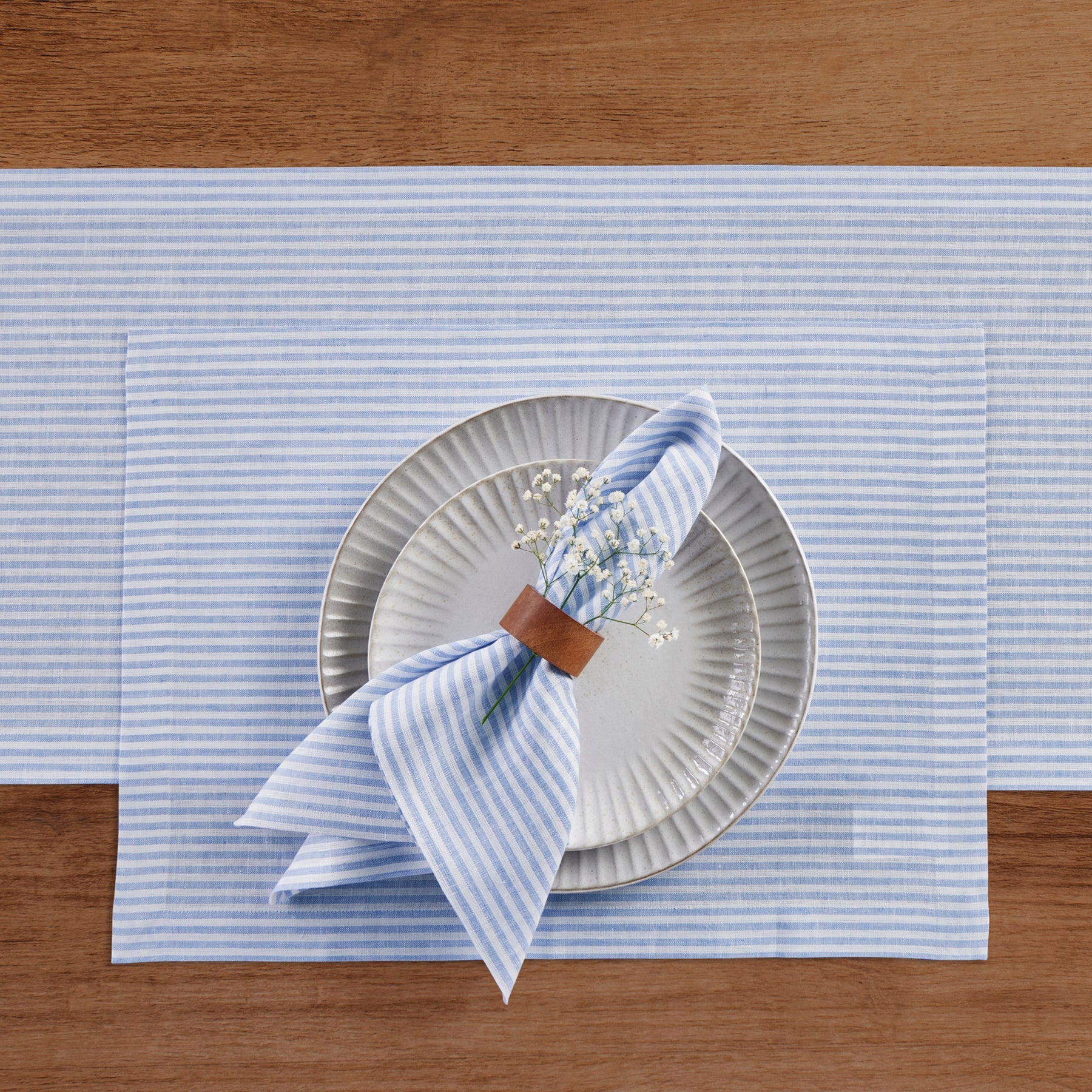 Narrow Stripe Napkins, Set of 4
