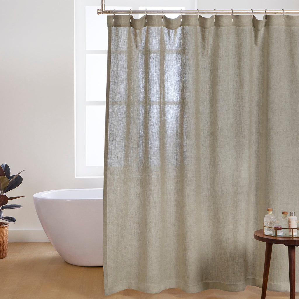 Linen Shower Curtains