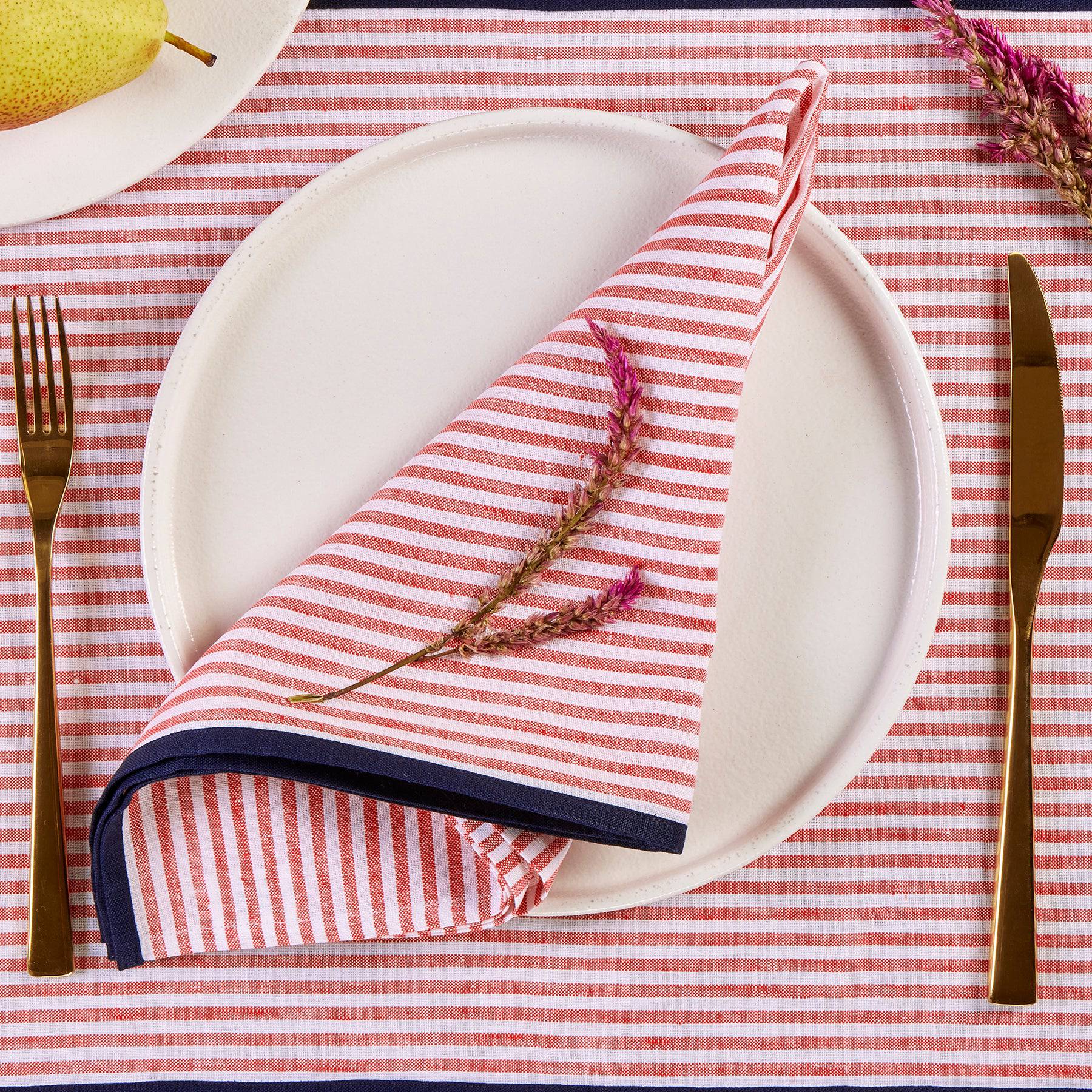 Carmine Napkins, Set of 4