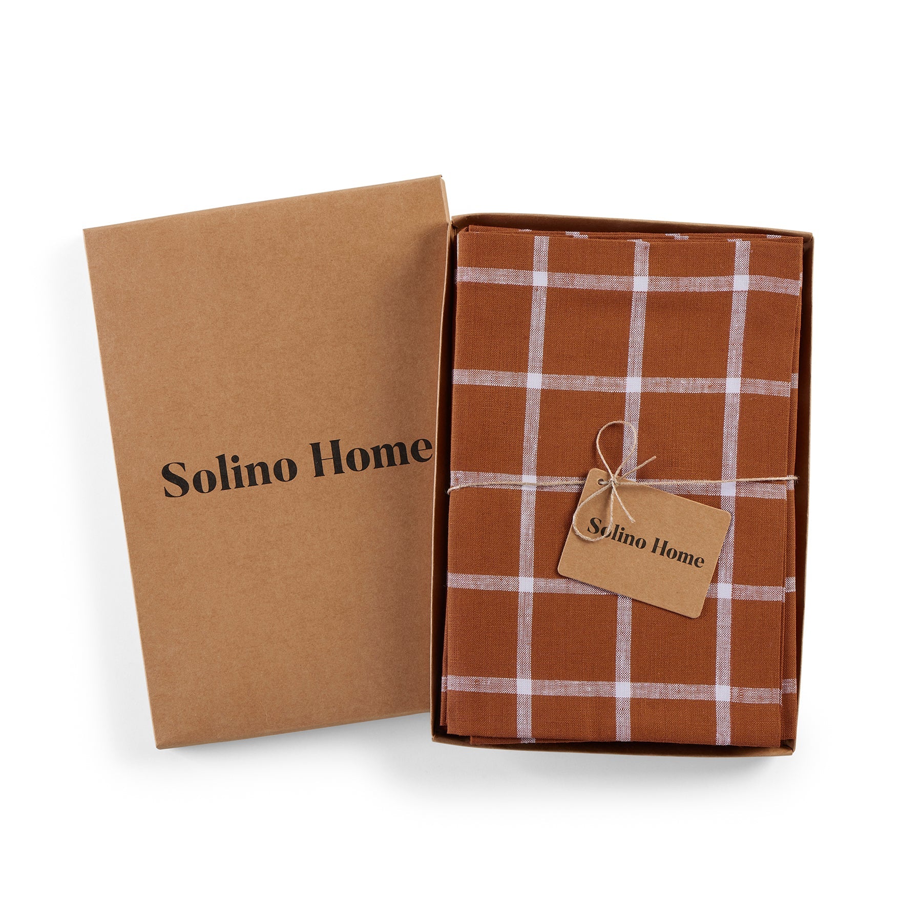 Windowpane Napkins, Set of 4