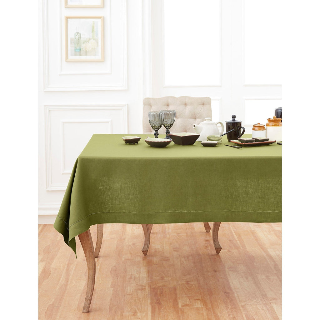 Classic Hemstitch Tablecloth