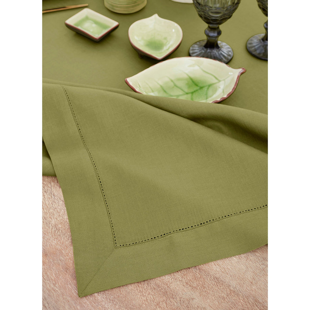 Classic Hemstitch Tablecloth