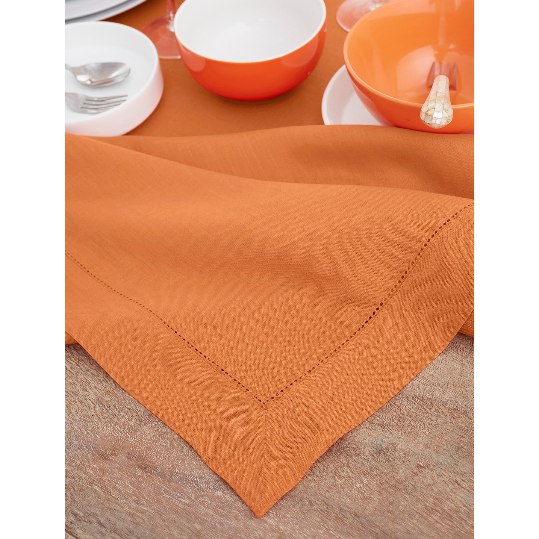 Classic Hemstitch Tablecloth