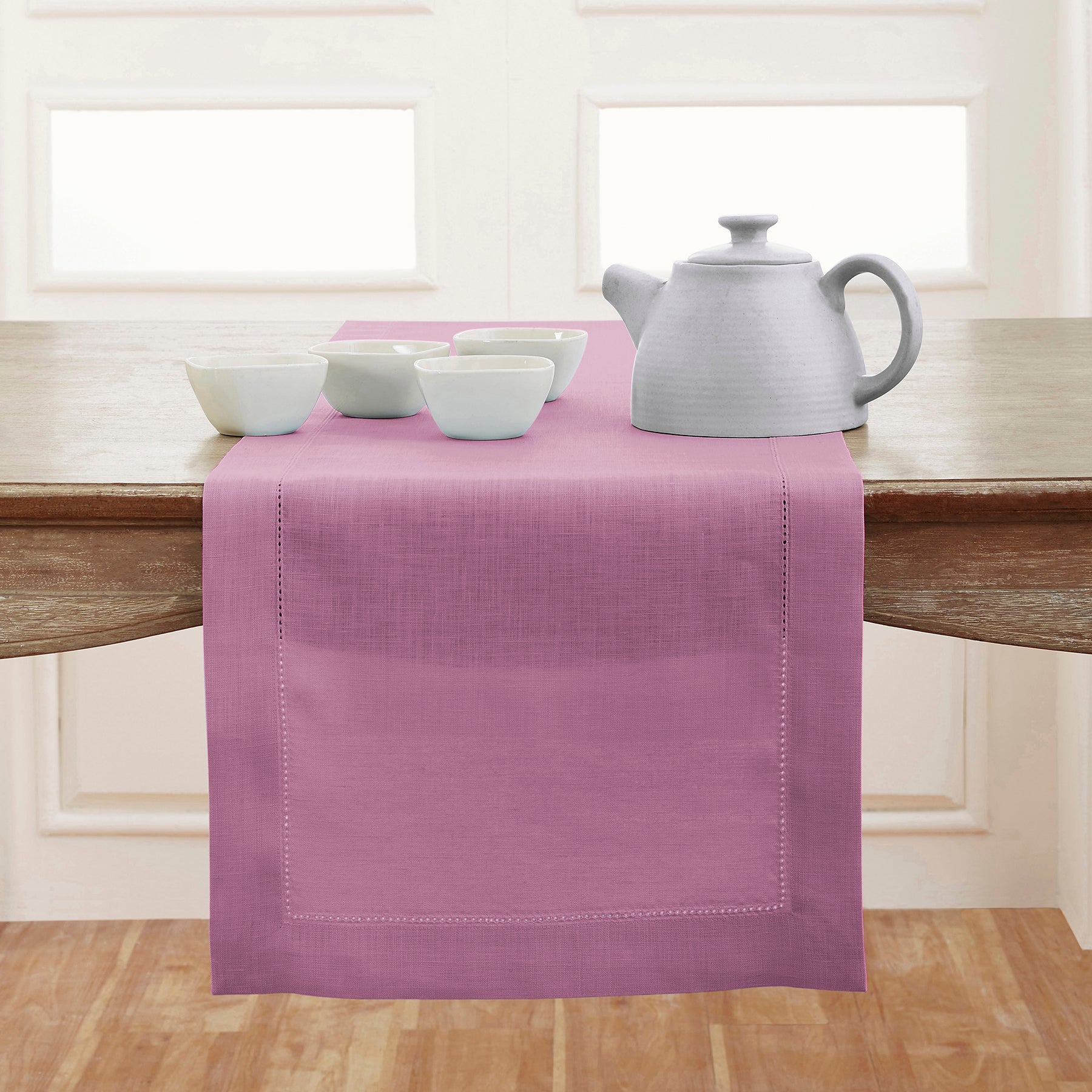 Classic Hemstitch Table Runner
