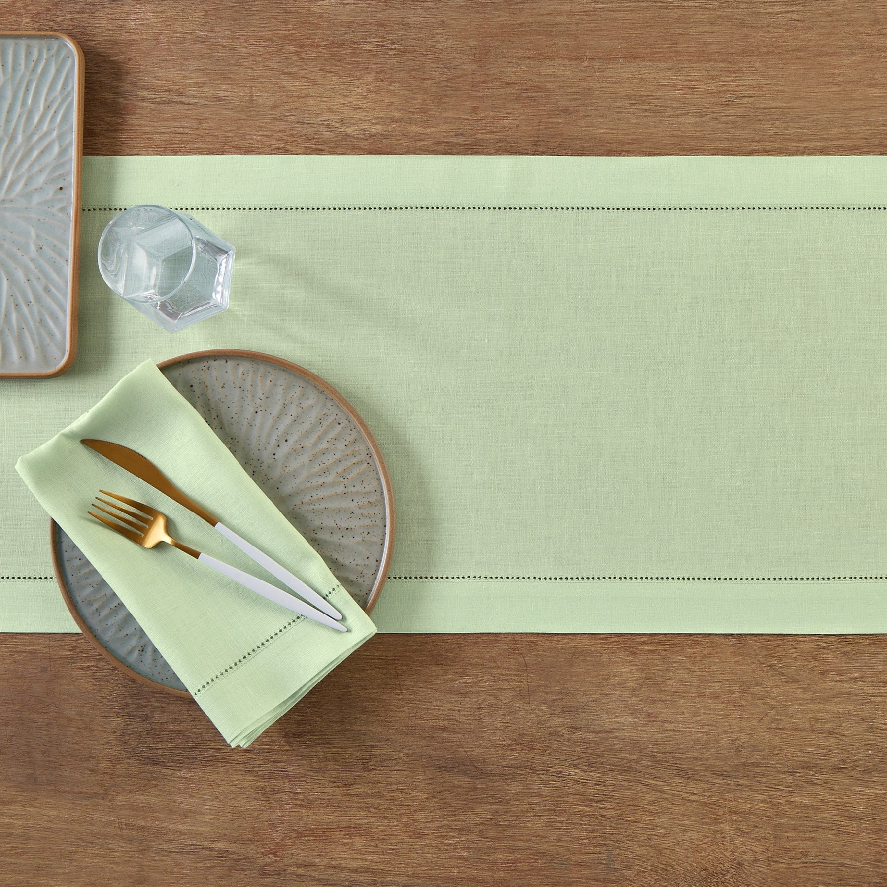 Classic Hemstitch Table Runner