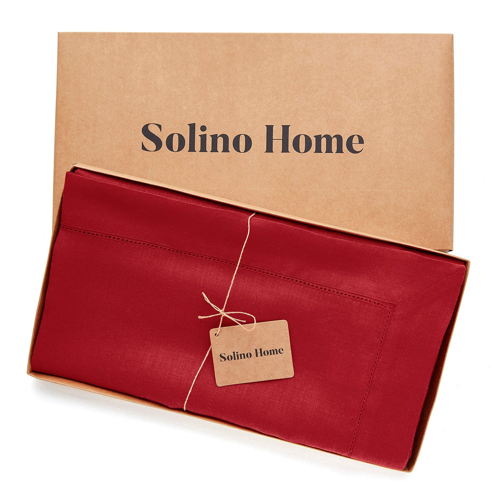 Classic Hemstitch Tablecloth