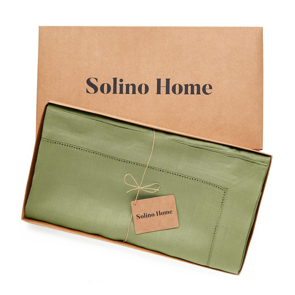 Classic Hemstitch Tablecloth