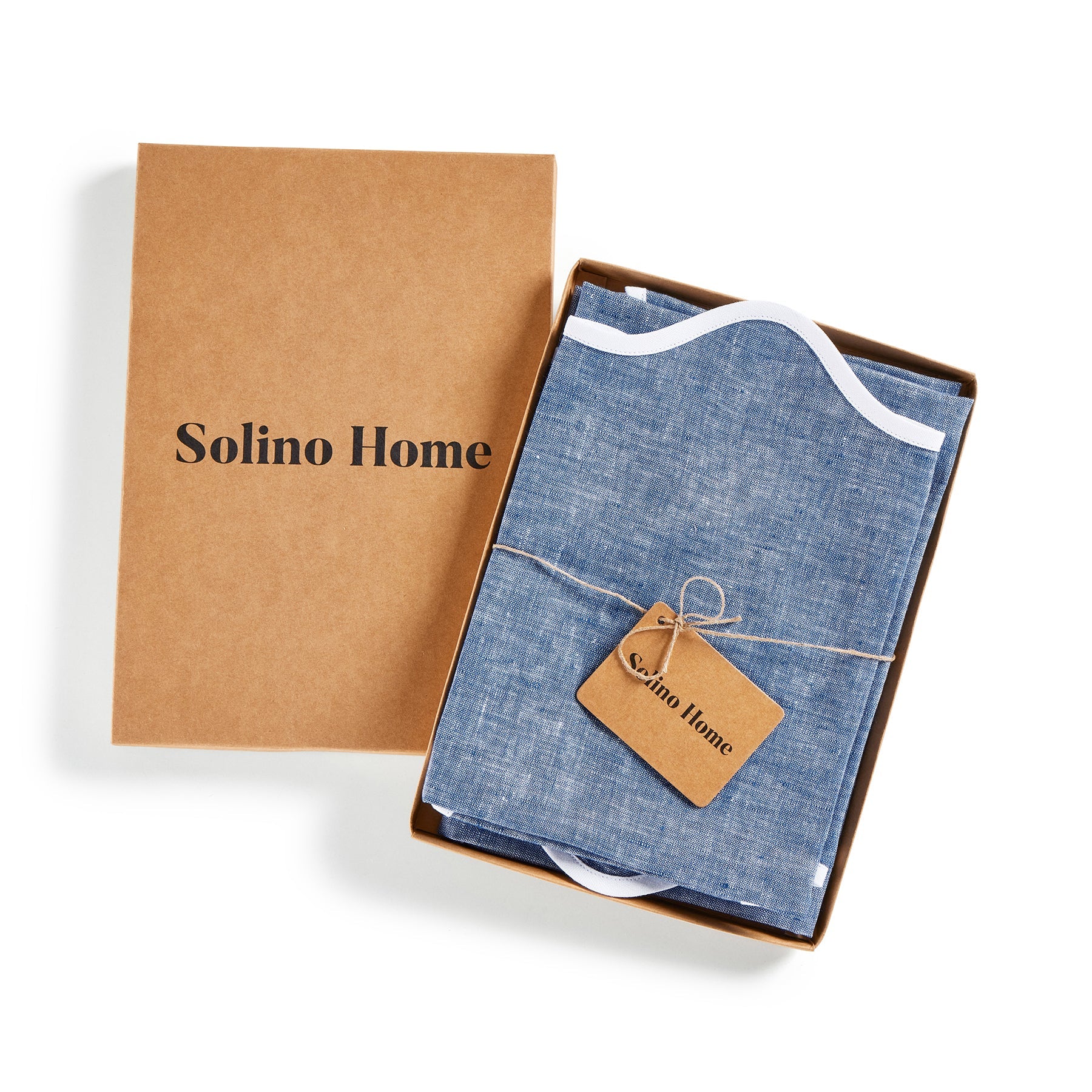 Giselle Scallop Edge Napkins, Set of 4