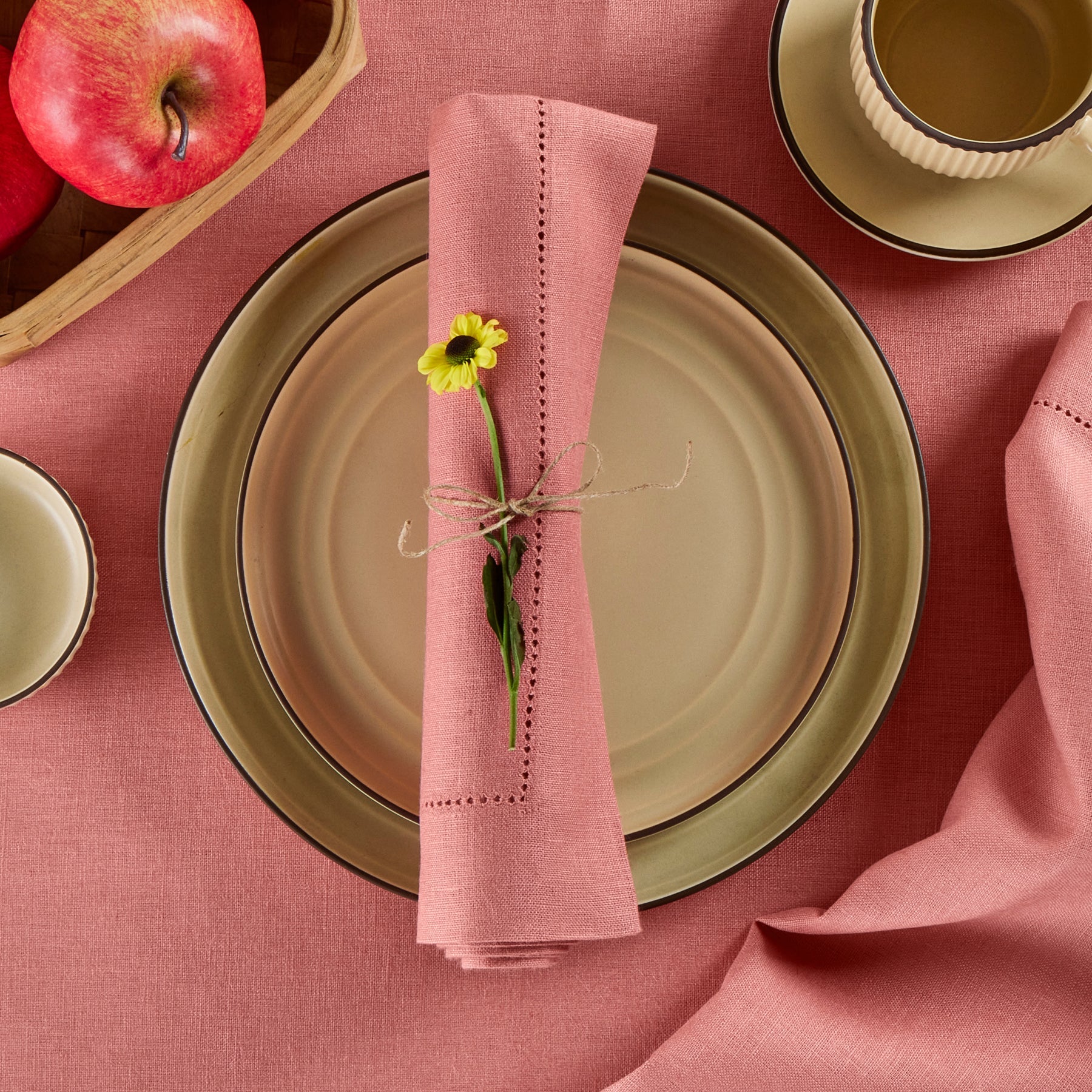 Medium Weight Hemstitch Napkins
