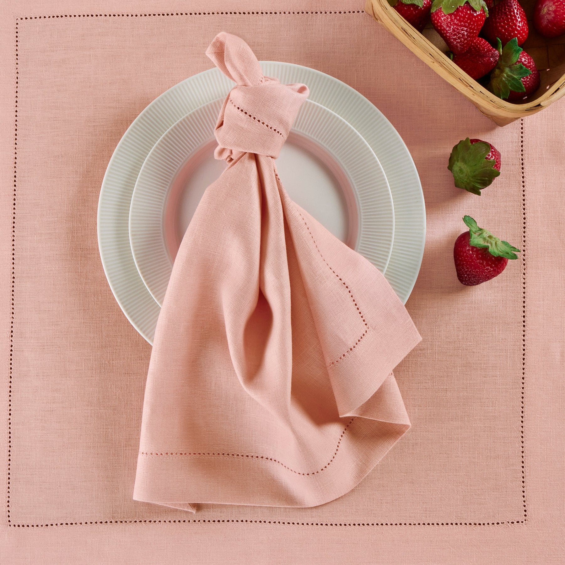 Medium Weight Hemstitch Napkins