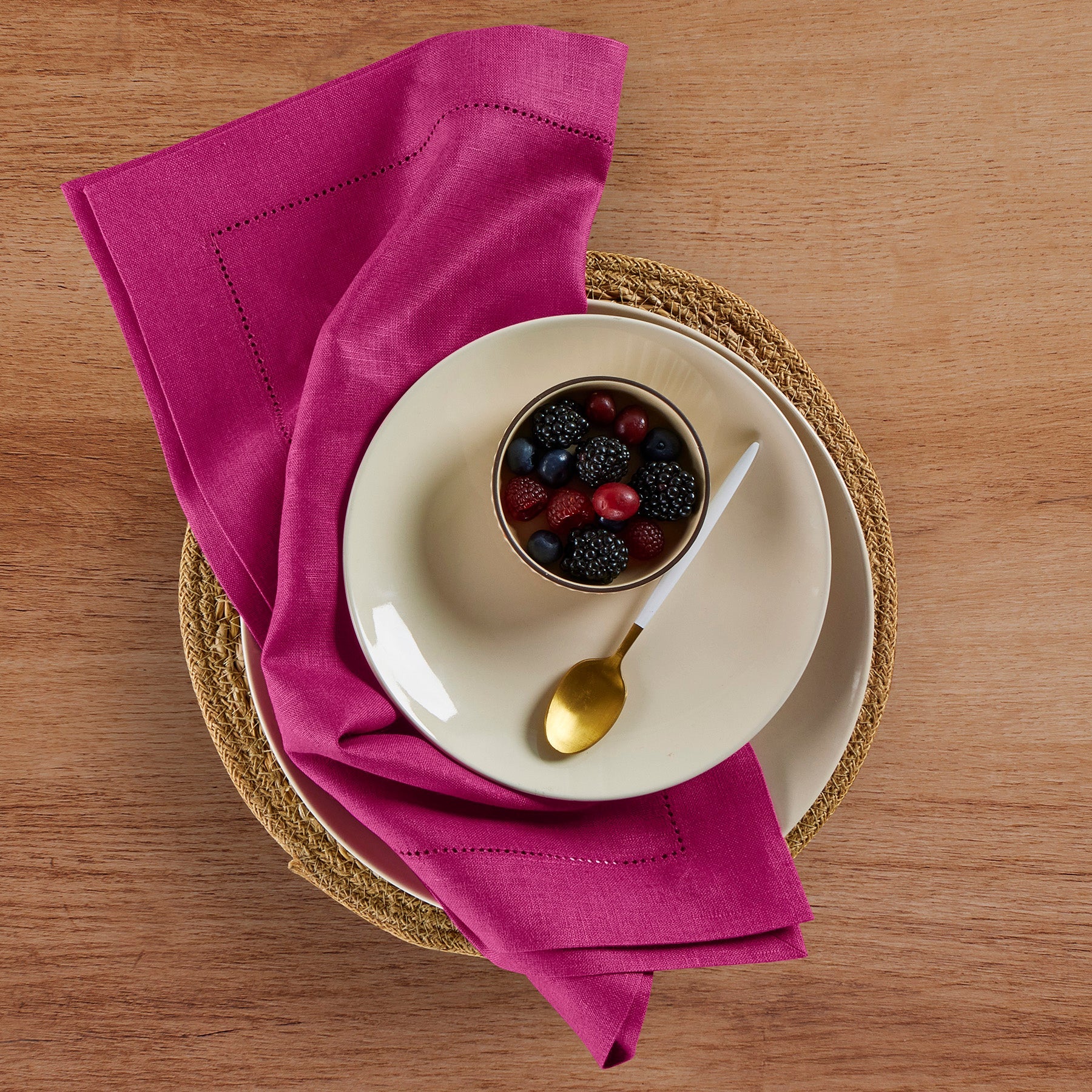 Medium Weight Hemstitch Napkins