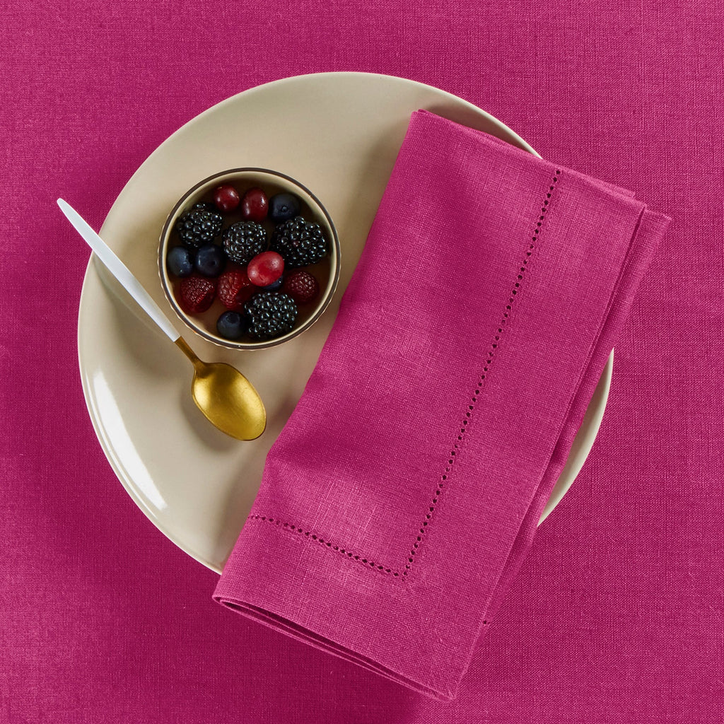 Medium Weight Hemstitch Napkins