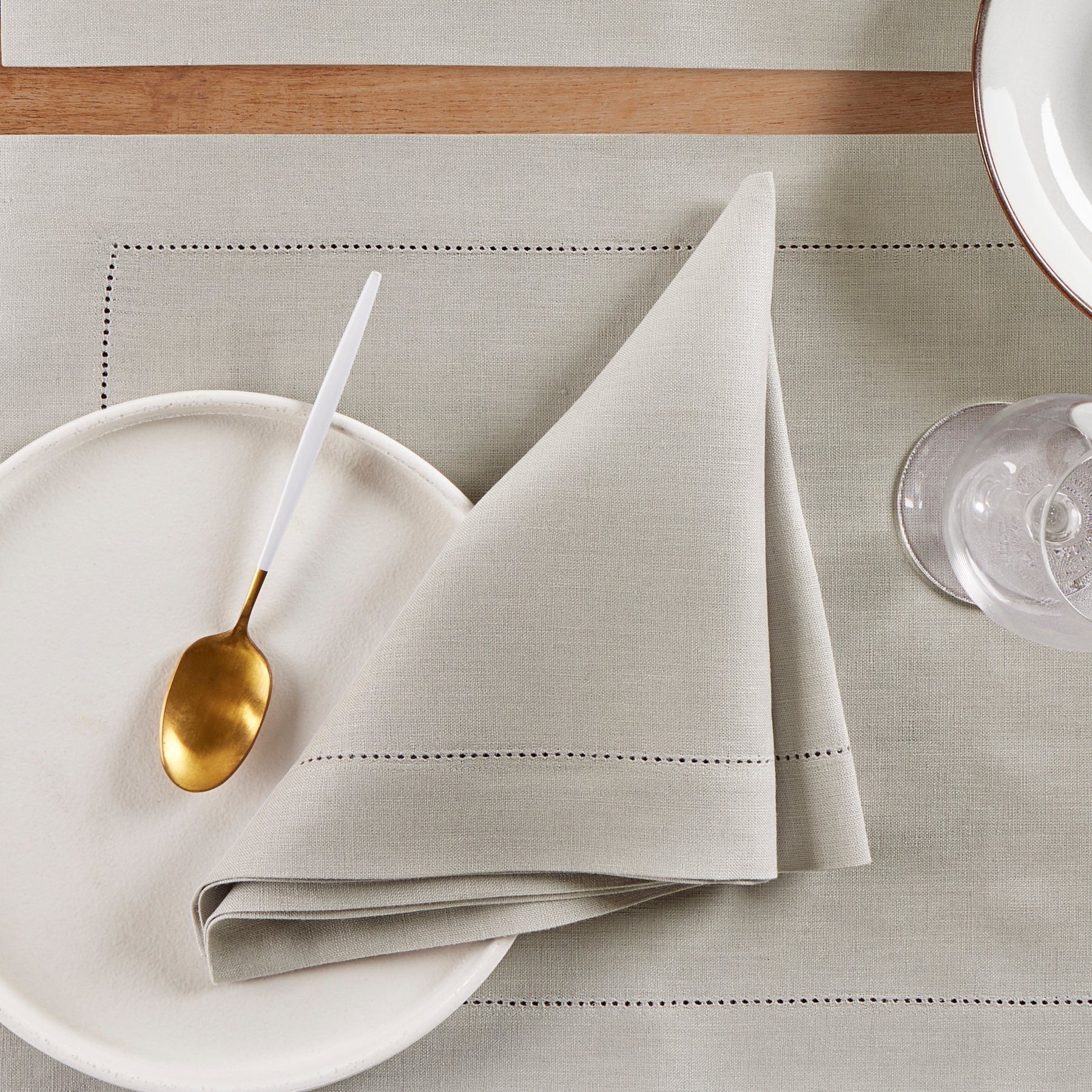 Medium Weight Hemstitch Napkins