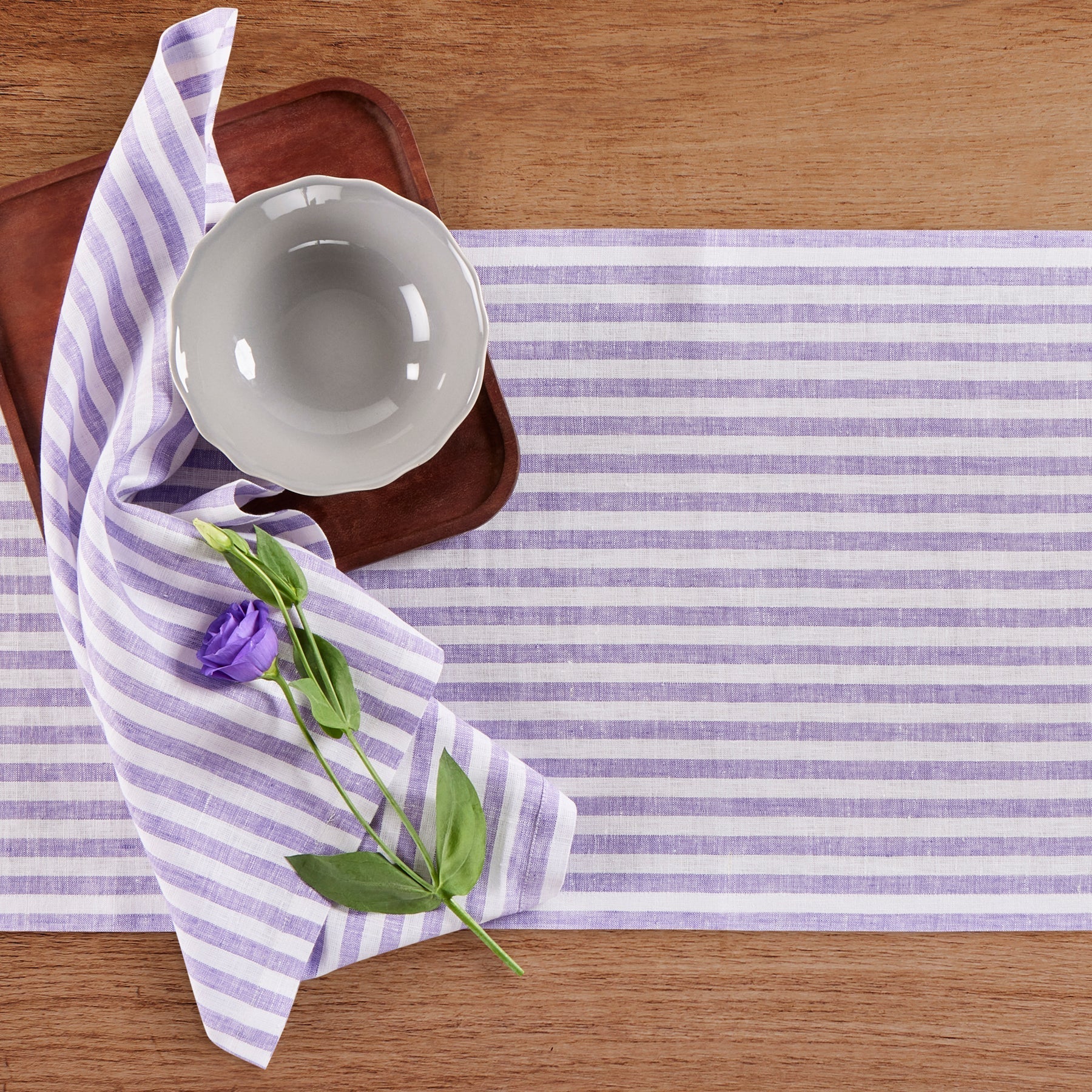 Amalfi Stripe Table Runner