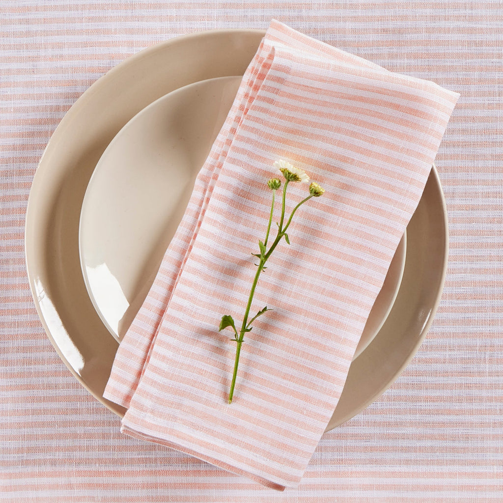 Narrow Stripe Napkins, Set of 4