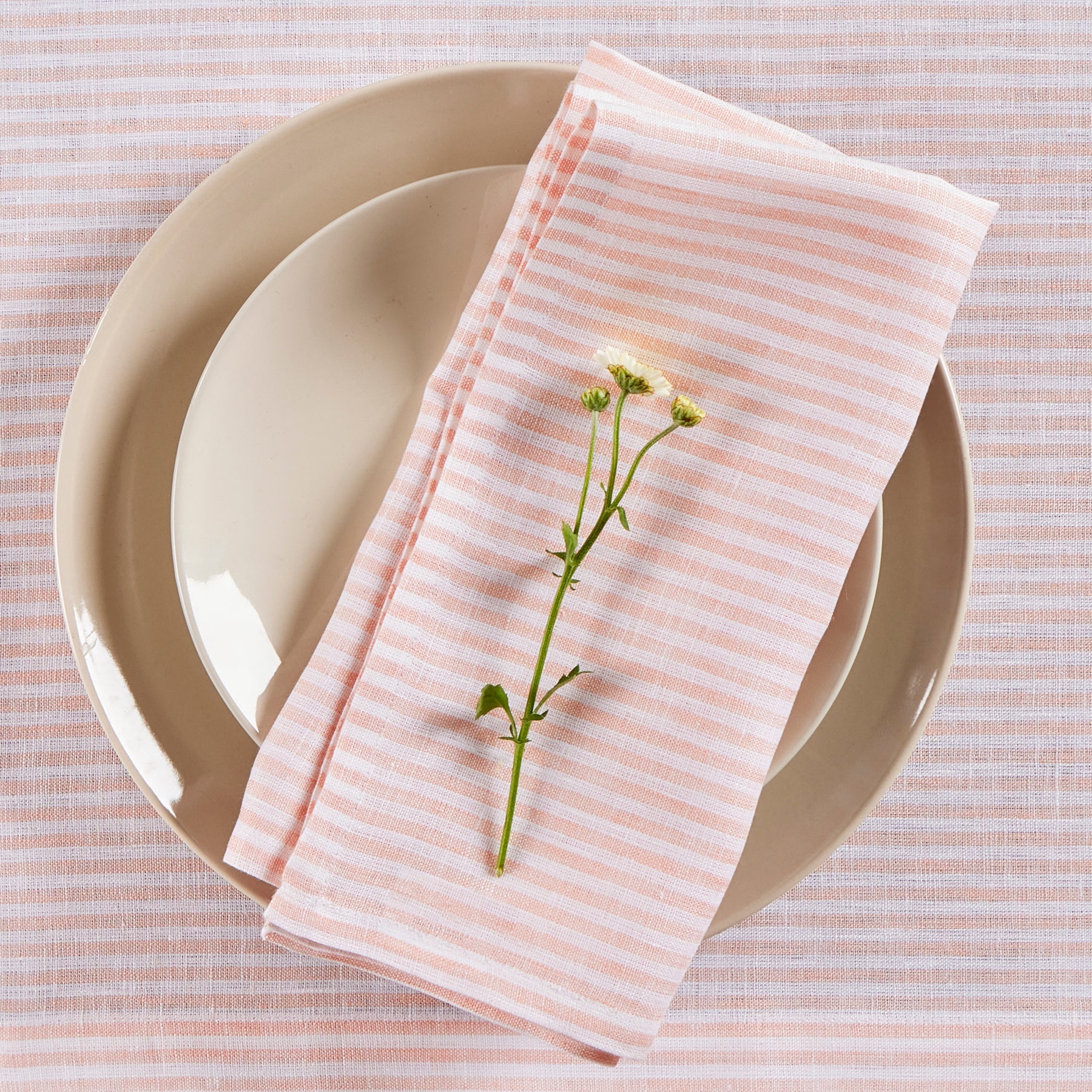 Narrow Stripe Napkins, Set of 4