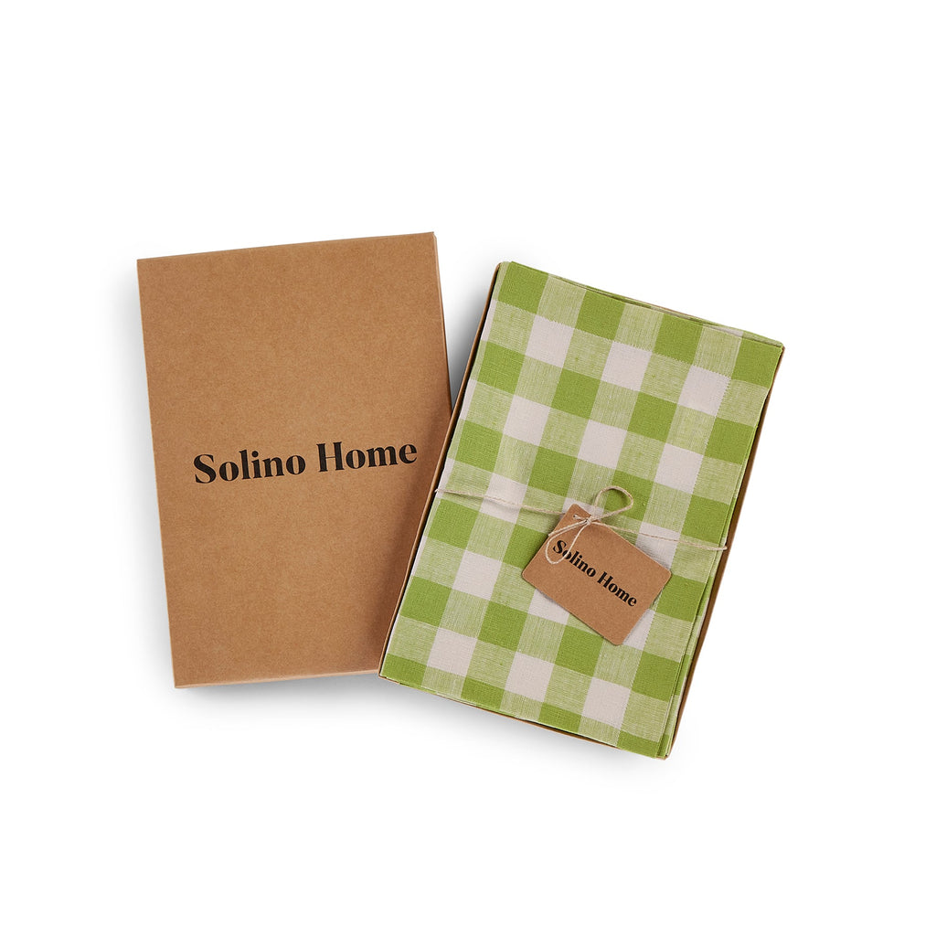 Morgan Check Napkins, Set of 4