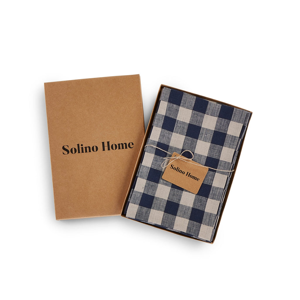 Morgan Check Napkins, Set of 4