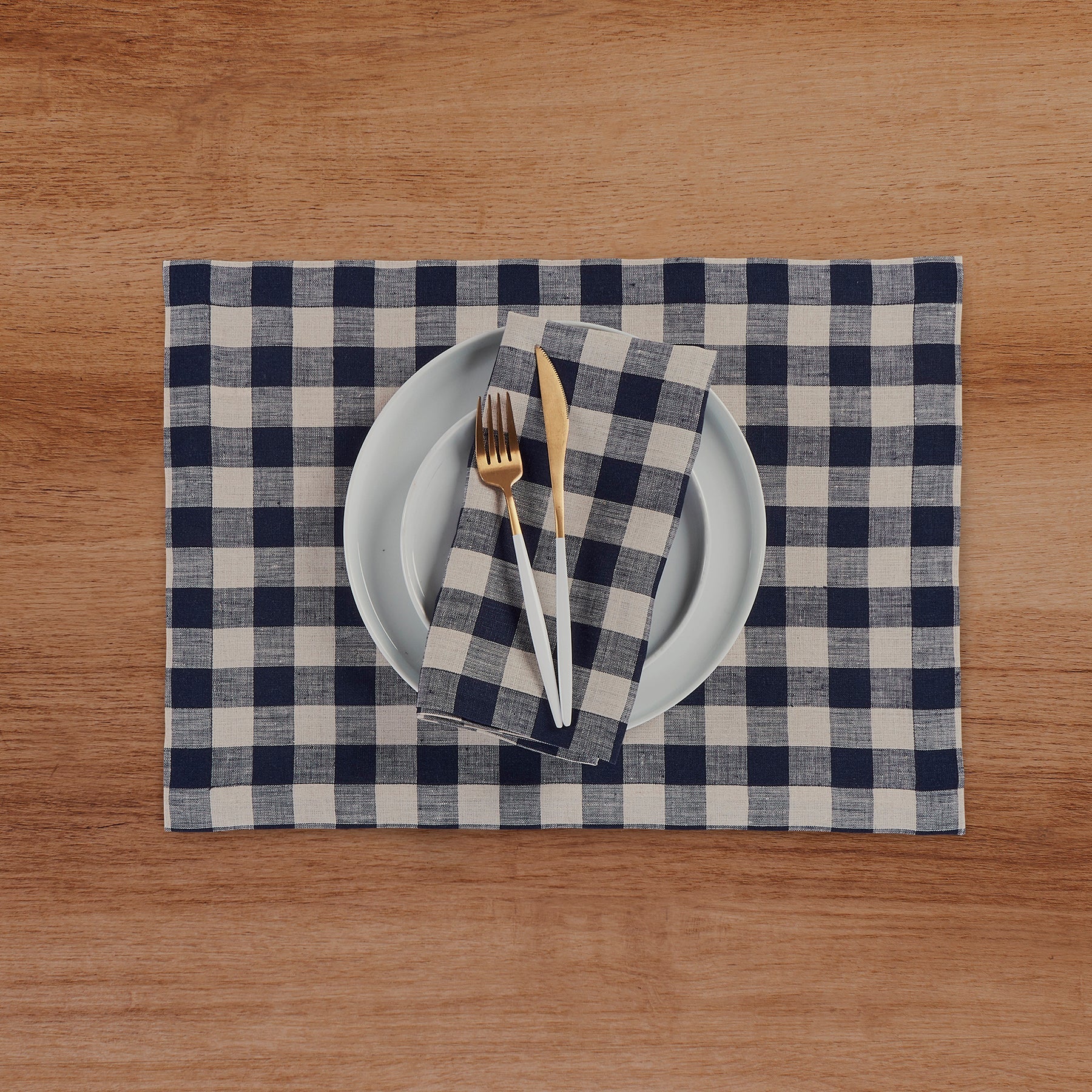 Morgan Check Napkins, Set of 4