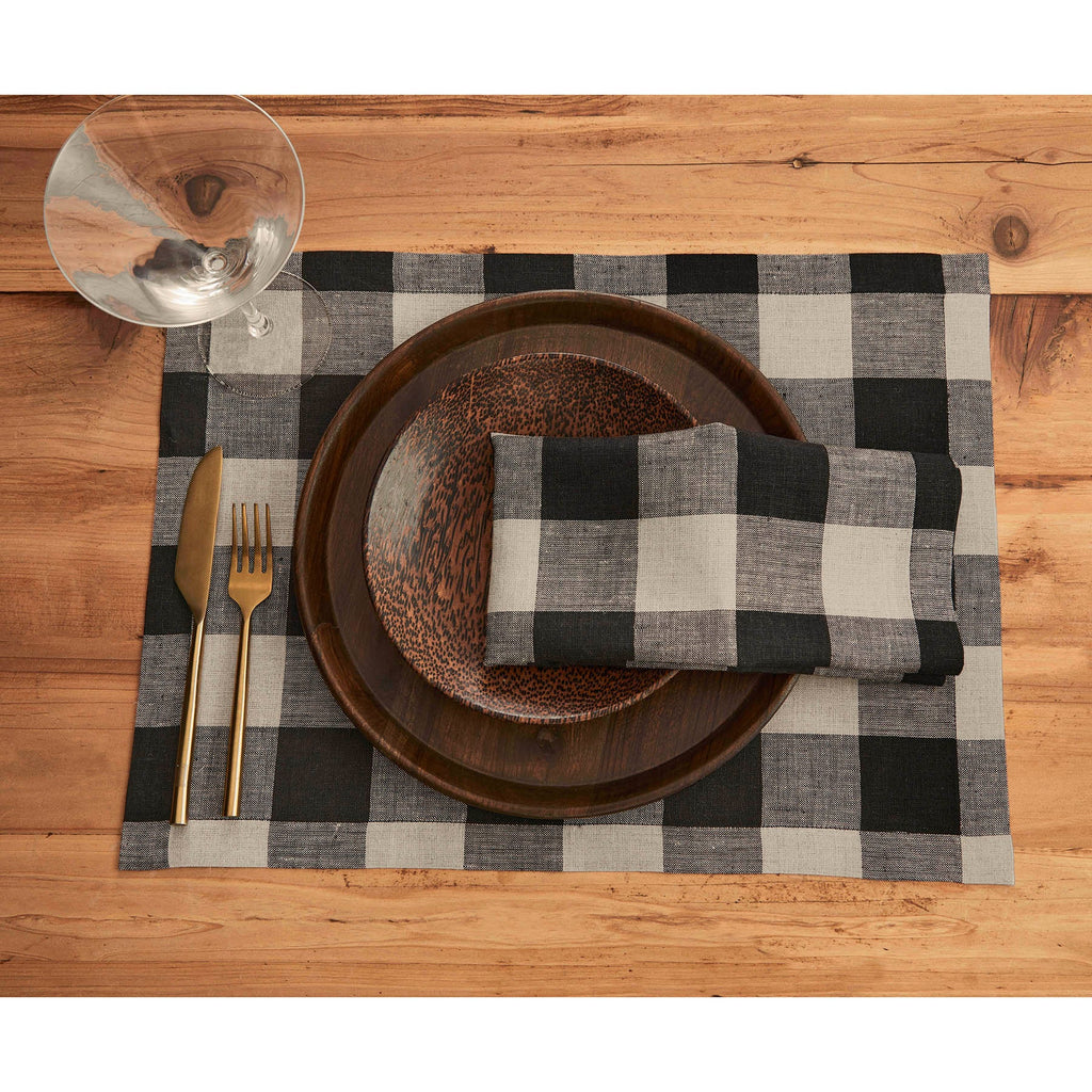 Buffalo Check Placemats, Set of 4